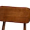 Baxton Studio Euclid Mid-Century Modern Grey Fabric and Walnut Brown Finished Wood 5-Piece Dining Set 184-11647-11644-Zoro - alternate 5